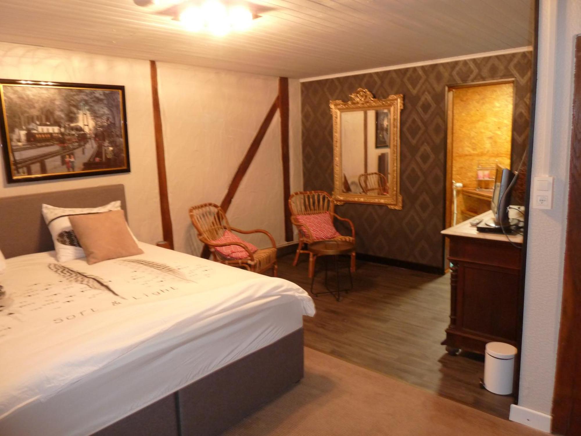 B&B Chambre D'Hotes De La Vecquee Stoumont Rum bild